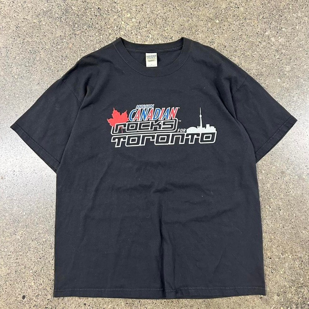 Vintage 2003 Molson Canadian The Rolling Stones T -Shirt (Size XL) Band